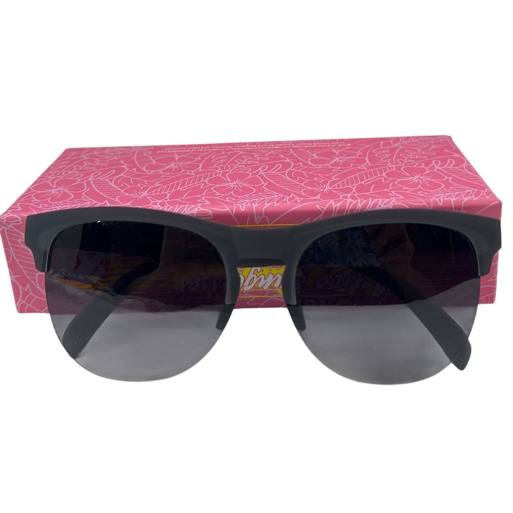 Goodr Avant G Throws Shade Catches Clout Polarized Sunglasses Dark Grey